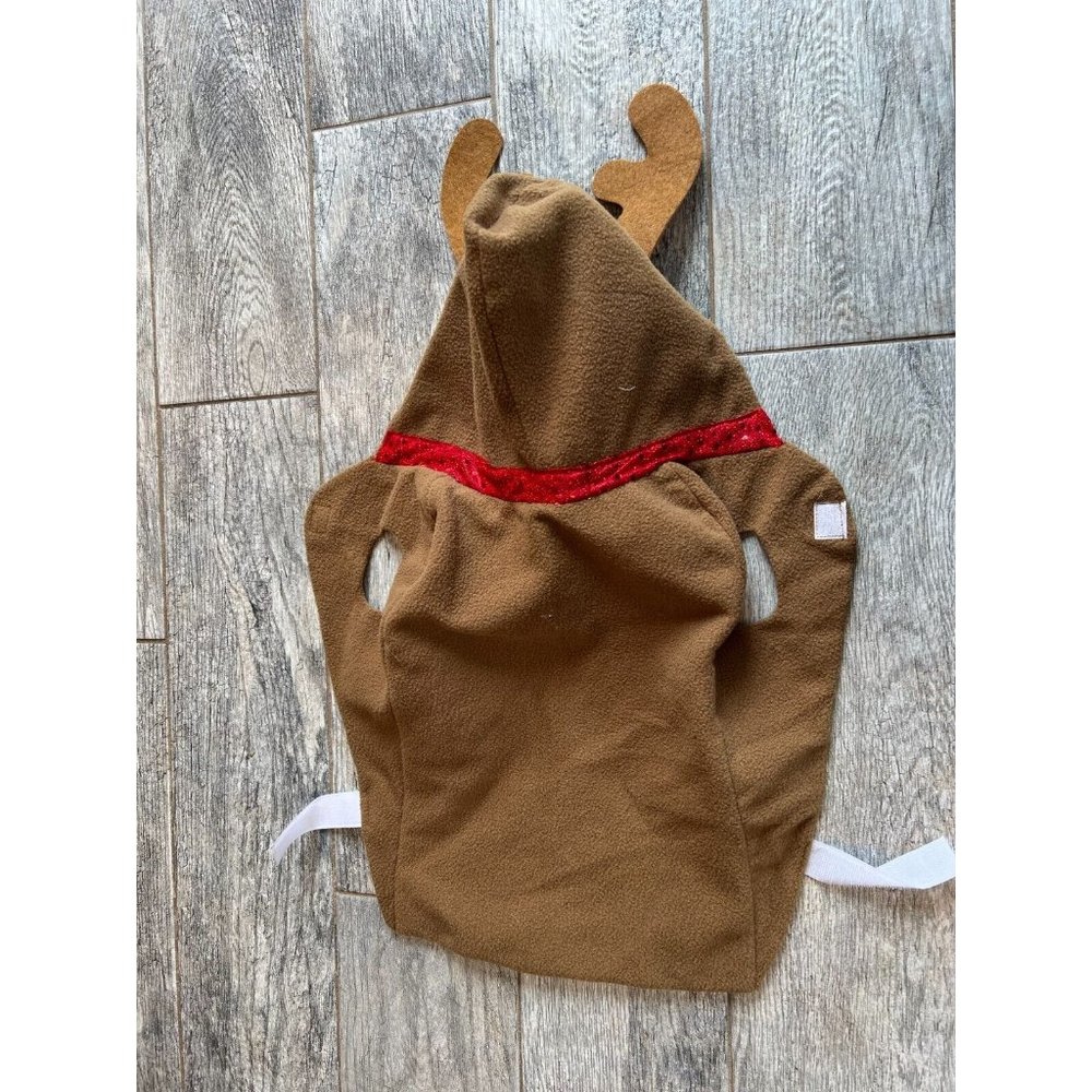 Christmas Halloween Dog costume Reindeer Deer Sweater Coat Jacket Hoodie Sequin